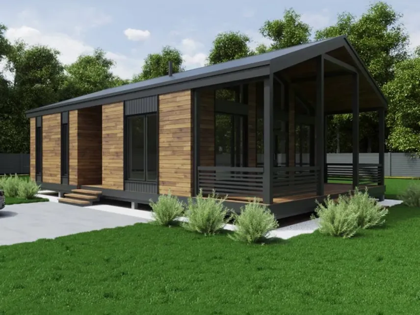 Готовий архітектурний проект КД BARNHOUSE Midi 12.7x8.5 м